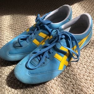 onitsuka tiger blue sneakers